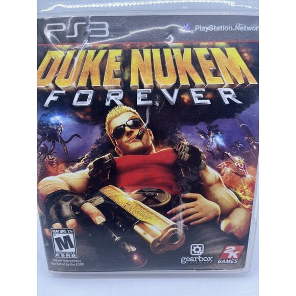 Duke Nukem Forever PS3 Sony Playstation 3 Complete in Box CIB - TESTED - Picture 2 of 7